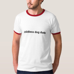 Kinderloser Typ lustige minimalistische Typografie T-Shirt