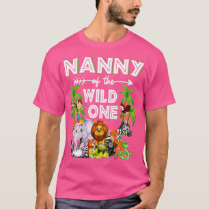 Kindermädchen aus dem wilden einen Zoo Birthday Sa T-Shirt