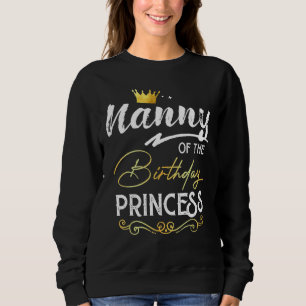Kindermädchen der Party-Familie Prinzessin Sweatshirt
