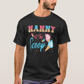 Kindermädchen des Geschlecht enthüllenden Eiscreme T-Shirt