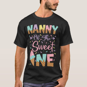 Kindermädchen des süßen Eiscreme-Mädchens zum 1. G T-Shirt