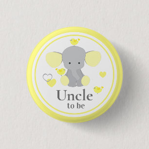 Kindermädchen-DuschElefant Button