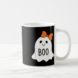 Kindermädchen Halloween-Bootspinner mit einer Bowl Kaffeetasse