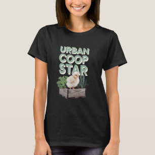 Kindermädchen im Stadtgarten Roofops und Öko Livi T-Shirt