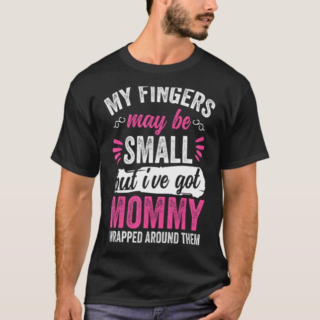 Kindermädchen Neugeborener Erster Muttertag T-Shirt (Vorderseite)