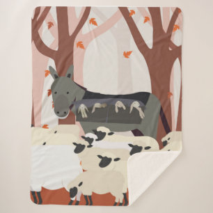 Kindermädchen Sherpadecke