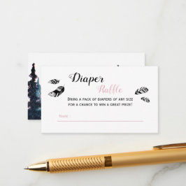 Kindermädchenabenteuer Babydusche Windelpreisraffi Begleitkarte