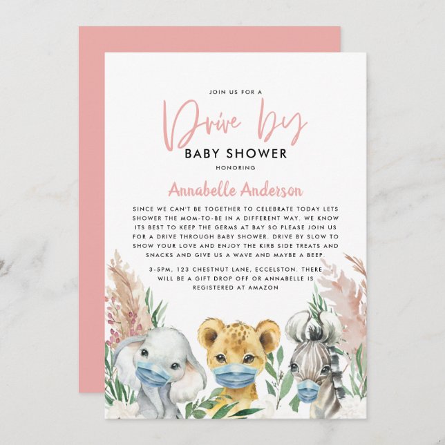 Kindermaske-Laufwerk des süßen Tiers (Vorne/Hinten)