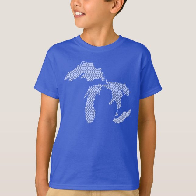 Kindermichigan-Shirt T-Shirt (Vorderseite)