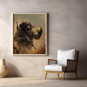 Kindermission: Grenade Ready Pup Poster