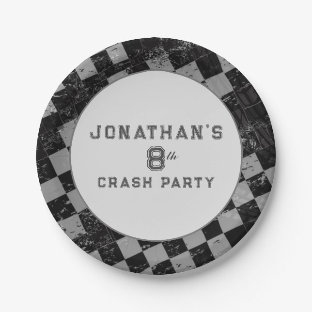 Kindermonster-Kundgebung Geburtstagsparty Pappteller (Vorderseite)