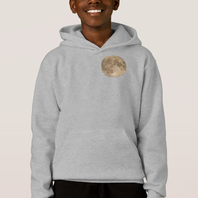 Kindermoon Hoodie Vollmond Kid's Sweatshirts (Vorderseite)