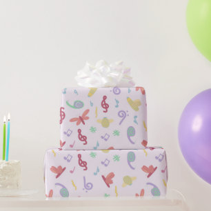 Kindermusikmuster Geschenkpapier