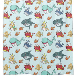 Kindermuster Duschvorhang