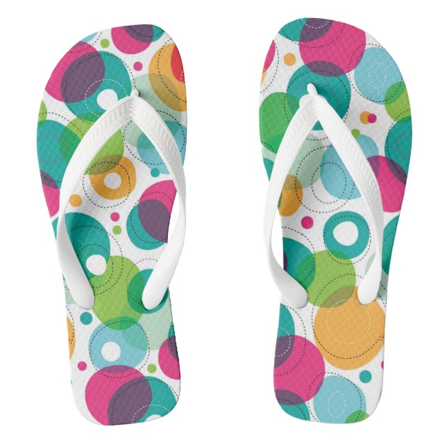 Kindermuster Flip Flops (Fußbett)