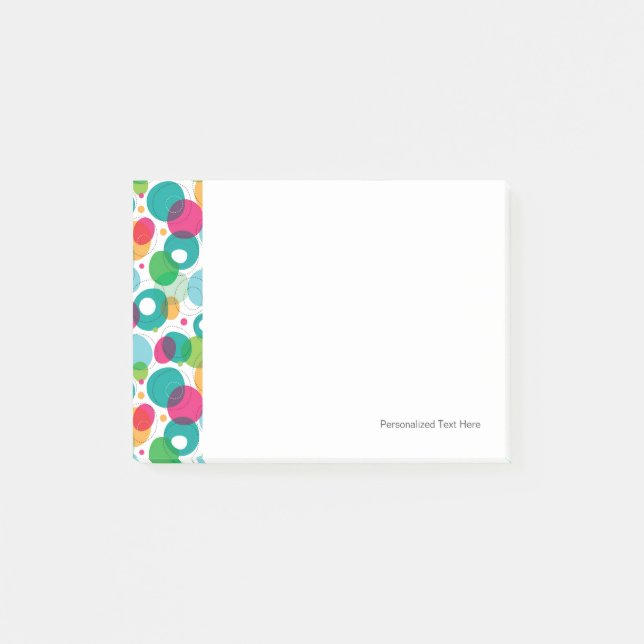 Kindermuster Post-it Klebezettel (Vorderseite)