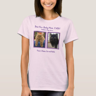 Kindermutter personalisiert Fotovorlage T-Shirt