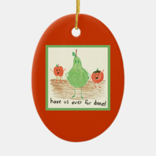 Kindernahrungsmittel Keramik Ornament