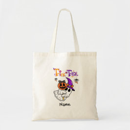 Kinderpersonaliertes Halloween-Trick-or-Treat-Set Tragetasche