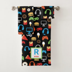 Kinderpersonalisiertes Badhandtuch Set