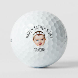 Kinderportrait Neuer Papa Ankündigung des Vaters Golfball