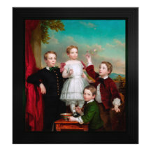 Kinderportrait von George Augustus Baker