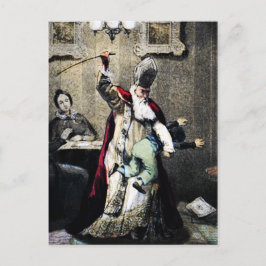 Kinderpostkarte für Santa Disciplines Postkarte