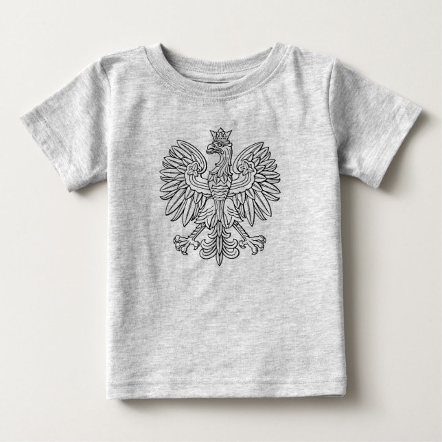 Kinderpullover mit poliertem Symbol Baby T-shirt (Vorderseite)