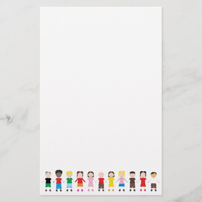 Kinderreihe Briefpapier (Vorderseite)