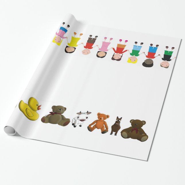 Kinderreihe Geschenkpapier (Ungerollt)