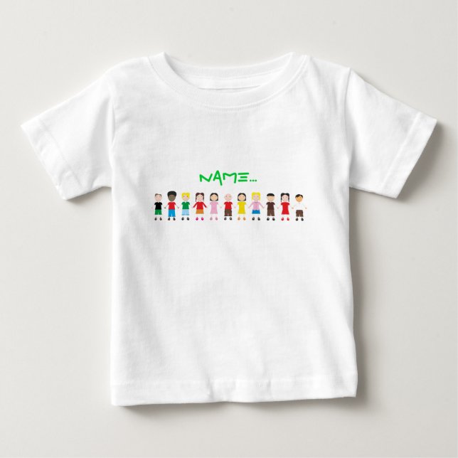Kinderrolle Baby T-shirt (Vorderseite)