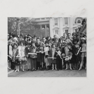 Kinderschauspieler im Weißen Haus: 1923 Postkarte