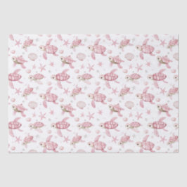 Kinderschildkröten und Babys Seidenpapier