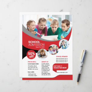 Kinderschule Eintritt Flyer