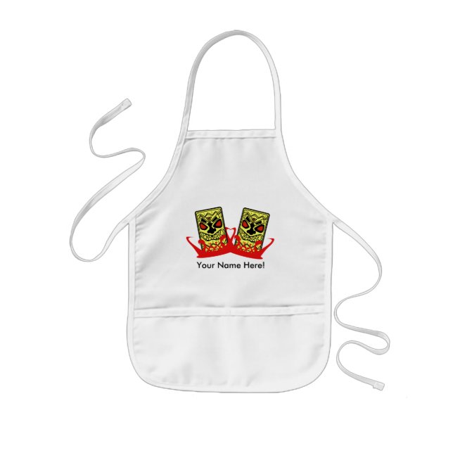 KinderSchürze - TIKI FREUNDE (Vorne)