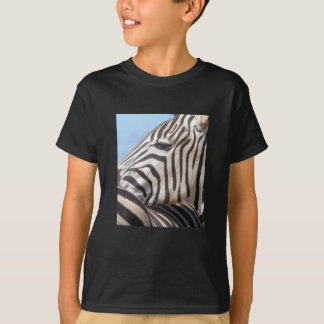 Kinderschwarzer Zebra-T - Shirt
