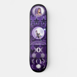 Kinderskateboard für lila Mond Skateboard