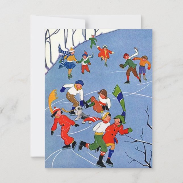 KINDERSkaten-PARTY EINLADUNG ~ GEBURTSTAG ODER (Vorderseite)