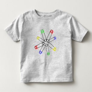 Kindersolidarität widerstehen kleinkind t-shirt