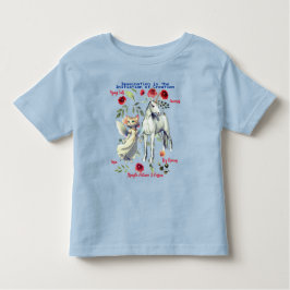 Kinderspiel Einhorn Katzen Spaß Kleinkind T-shirt