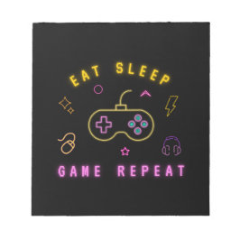 Kinderspiel - lustiges, niedliches Schuldesign Notizblock