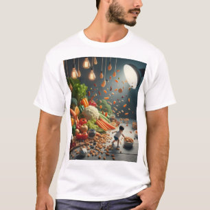 "Kinderspiel mit Obst und Gemüse" T-Shirt
