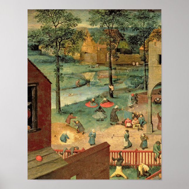 Kinderspiele , 1560 poster (Vorne)