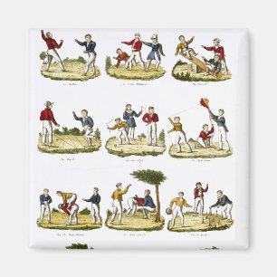Kinderspiele, 1810 magnet