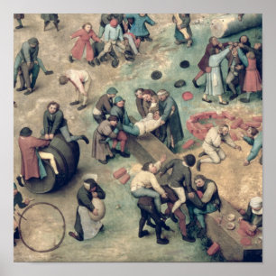 Kinderspiele: Einzelheiten rechts unten Poster