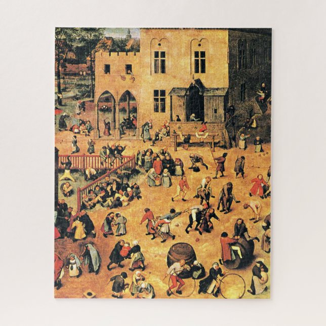 Kinderspiele, Kunstmalerei, Puzzle (Vertikal)