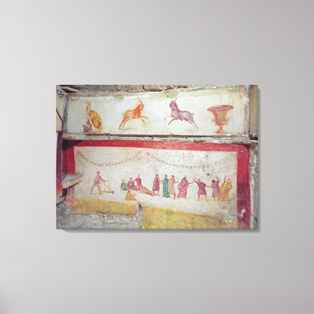 Kinderspiele Leinwanddruck (Vorderseite)