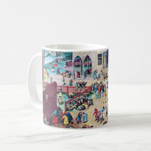 Kinderspiele, Pieter Bruegel Kaffeetasse