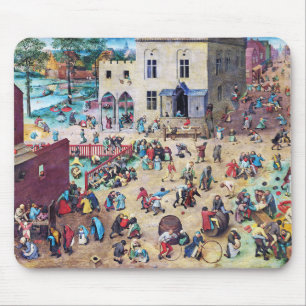 Kinderspiele, Pieter Bruegel Mousepad
