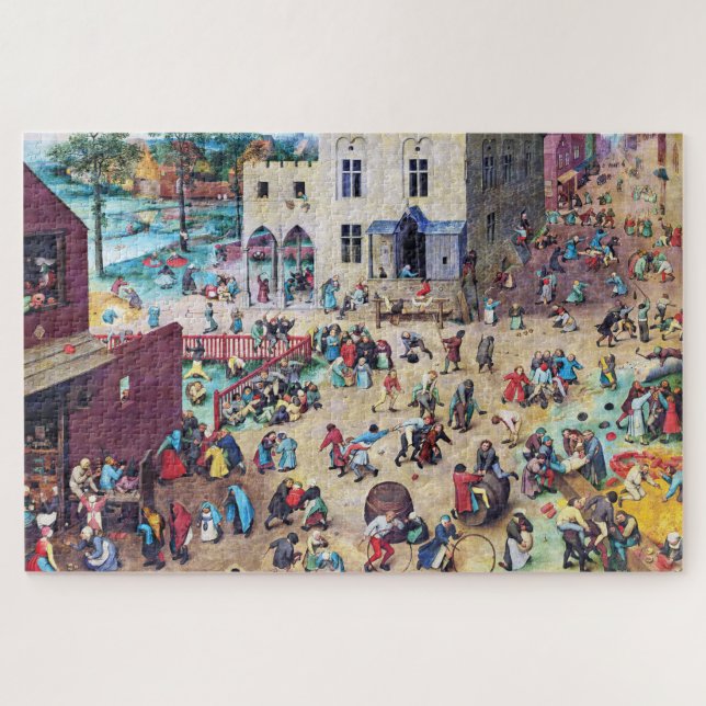 Kinderspiele, Pieter Bruegel Puzzle (Horizontal)